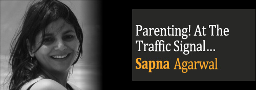 Parenting! At The Traffic Signal - Organised Begging - Teaching Kids Poverty